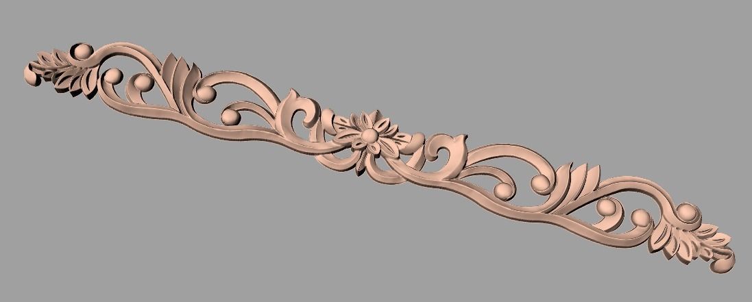 3D carved model furniture 3D design used for artcam aspire E760 3D model_1