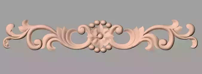 3D carved model furniture 3D design used for artcam aspire E759