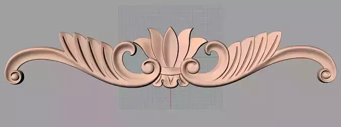 3D carved model furniture 3D design used for artcam aspire E751
