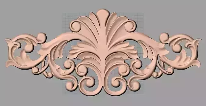 3D carved model furniture 3D design used for artcam aspire E848