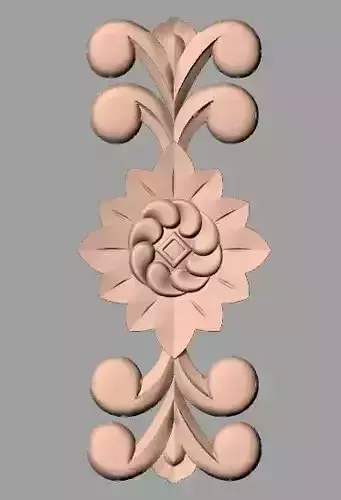 3D carved model furniture 3D design used for artcam aspire E846