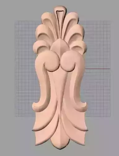 3D carved model furniture 3D design used for artcam aspire E845