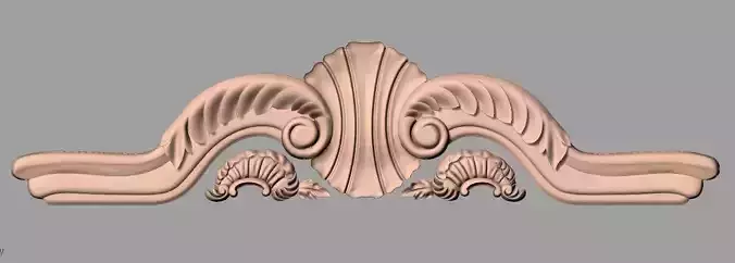 3D carved model furniture 3D design used for artcam aspire E837