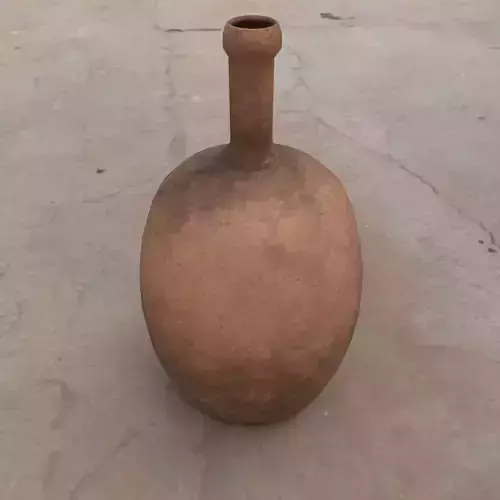 Medieval Terracotta Bottle