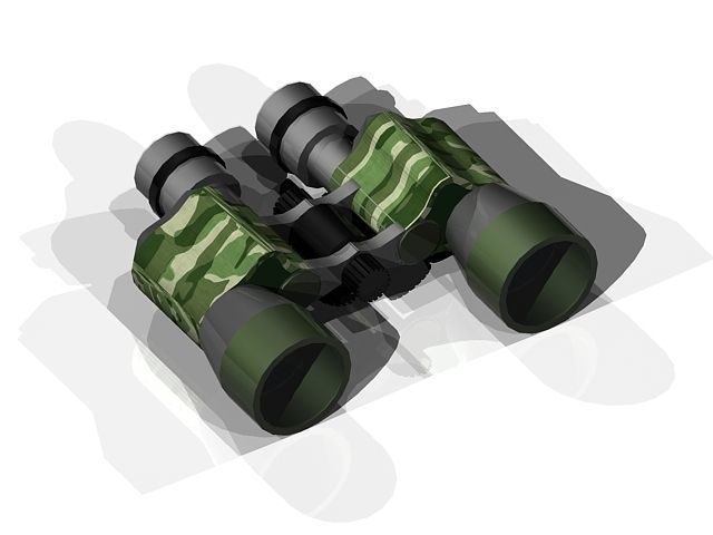 binoculars 3D model_2