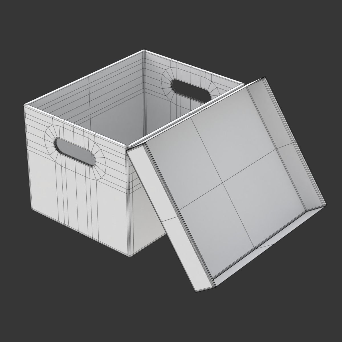 Storage Box 3D model_12