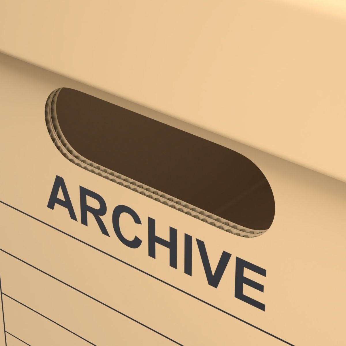 Storage Box 3D model_3