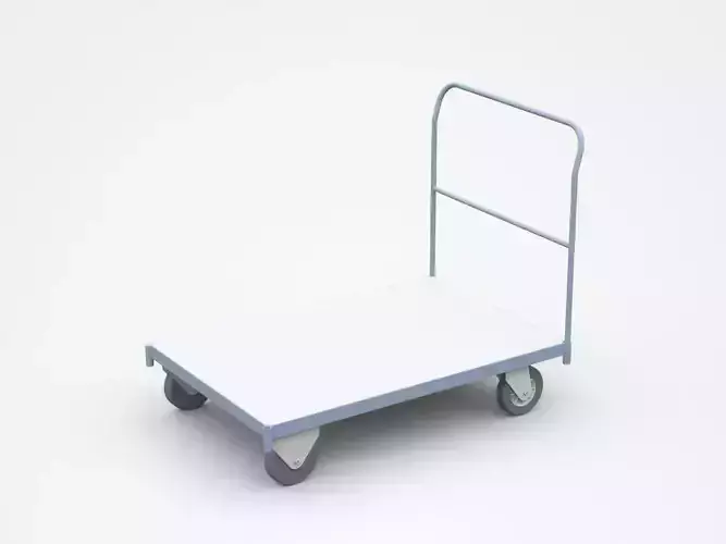 Container Cart On Wheels