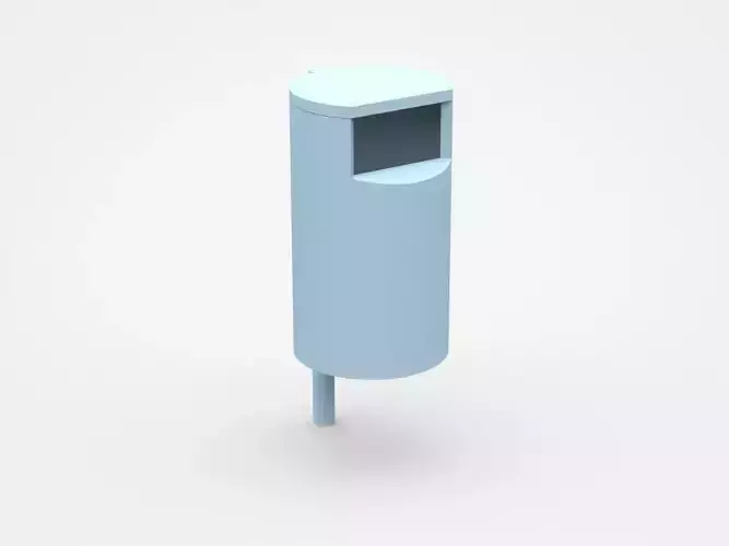 Fixable Trash Bin