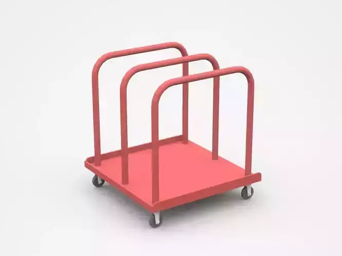 Empty Container Trolley Cart