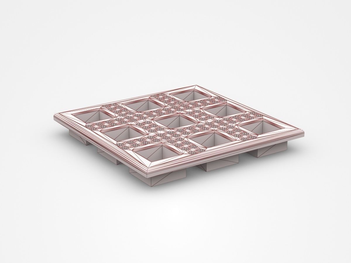 Industrial Construction Part Tool 3D model_4