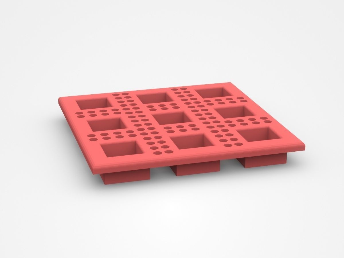 Industrial Construction Part Tool 3D model_3