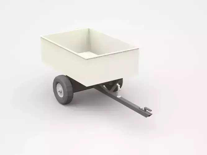 Small Industrial Trailer