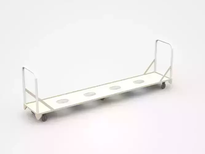 Container Cart On Wheels