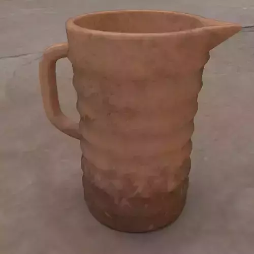 Medieval Terracotta Jug