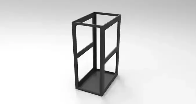 30RU Rack Block 3D model