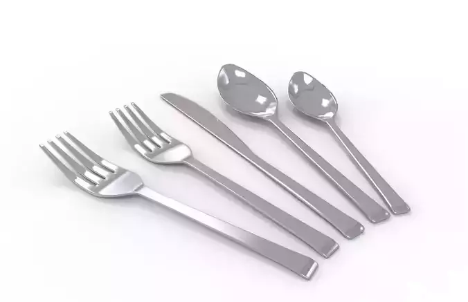 Spoon and fork