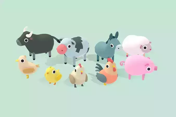 Quirky Series - Farm Animals Vol 1
