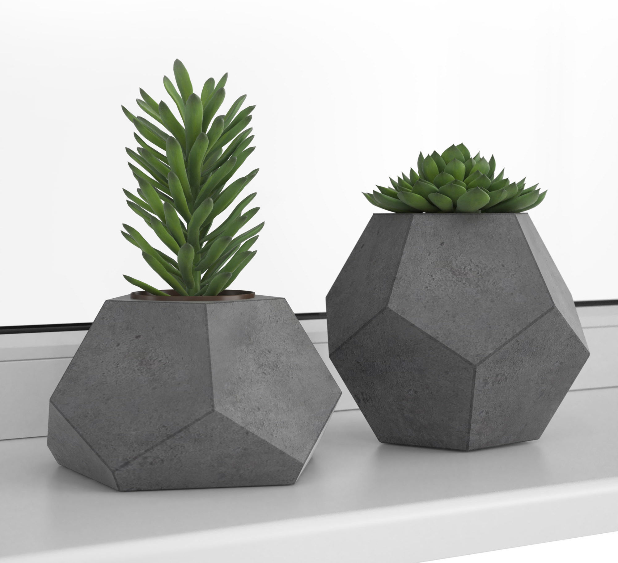 Living Room 3D model_2