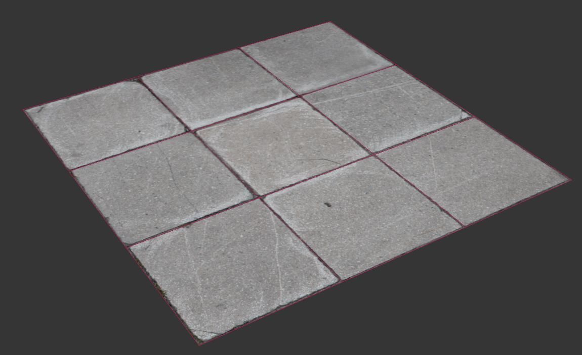 Floor Tiles Scan 3D model_4