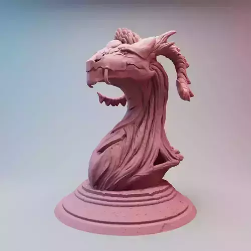 Forest dragon 3D print model