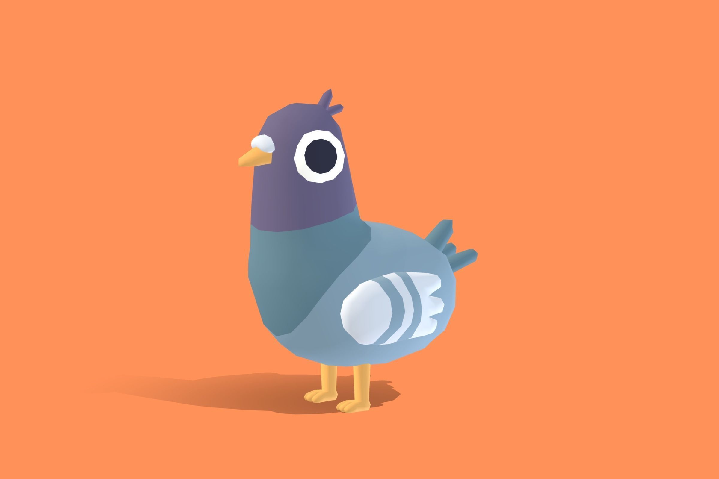 Quirky Series - Pet Animals Vol 1 Low-poly 3D model_5