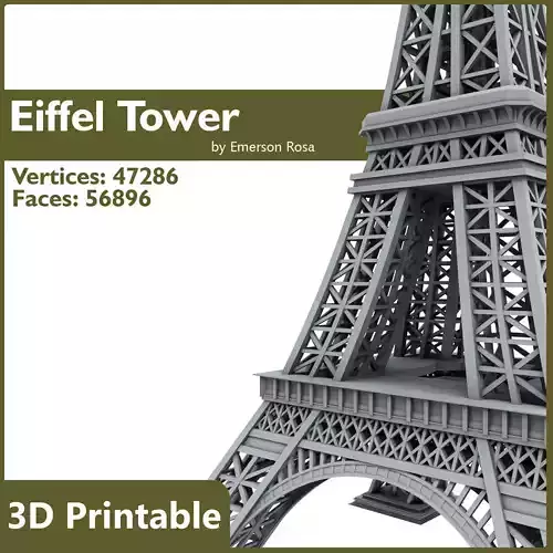 Eiffel Tower - 3D Printable 3D print model