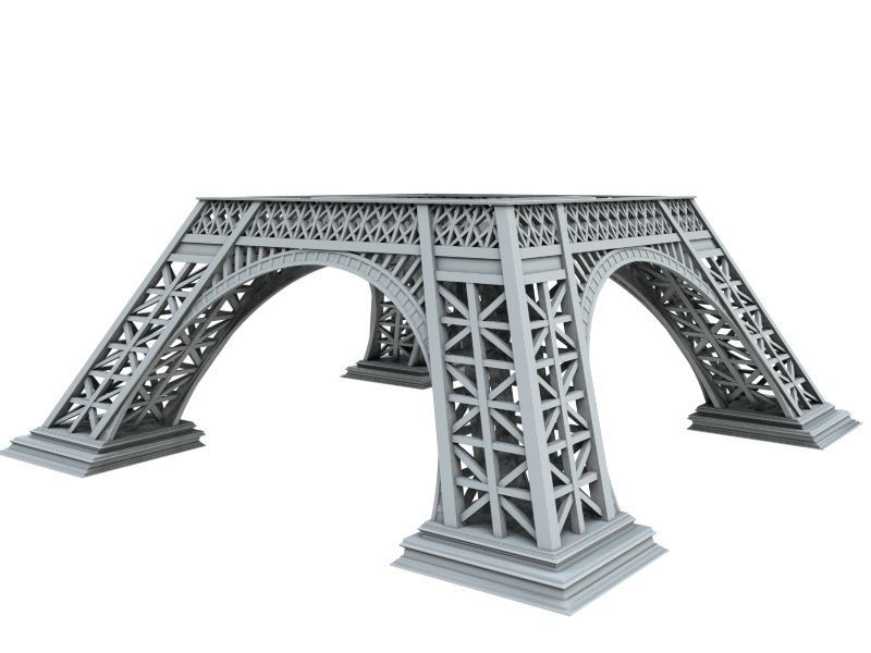 Eiffel Tower - 3D Printable 3D print model_11