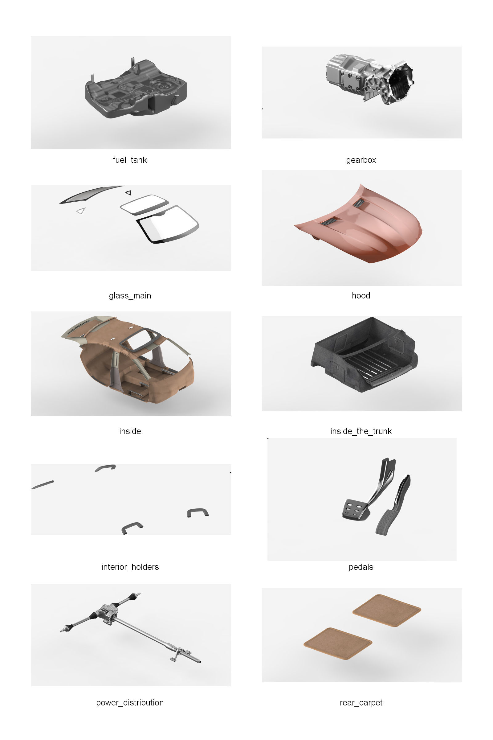 Dosch 3D - Car Details V3 - Combustion 3D model_4