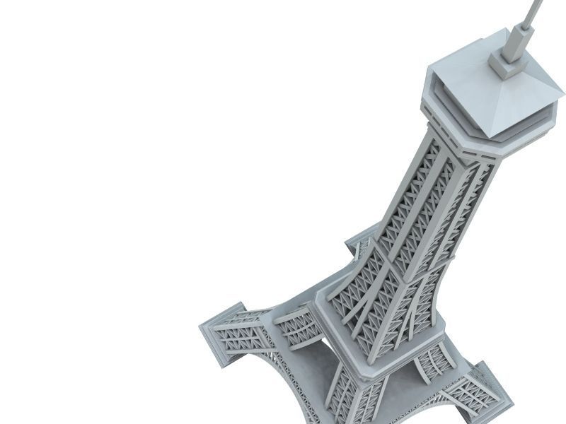 3D Printable - Eiffel Tower 3D print model_4