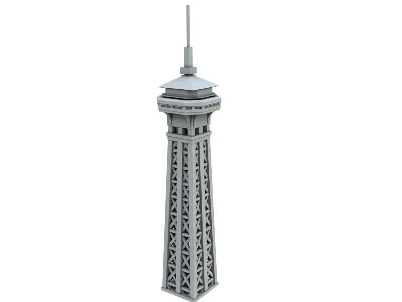 3D Printable - Eiffel Tower 3D print model_1