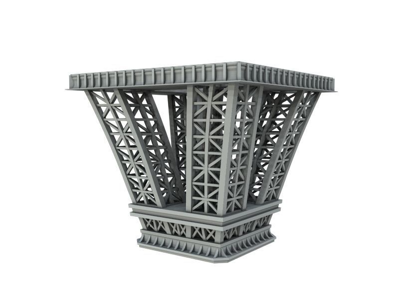 3D Printable - Eiffel Tower 3D print model_3