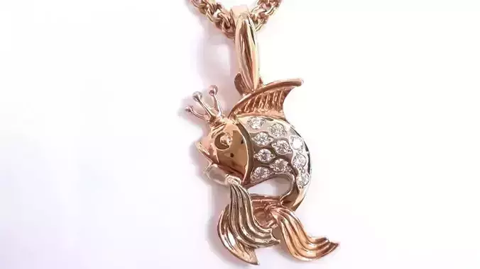 Gold Fish 3D print model