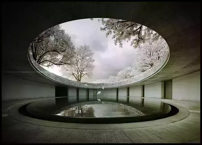 Tadao Ando -Naoshima Art Museum - The Third and The Seventh 3D m 3D model