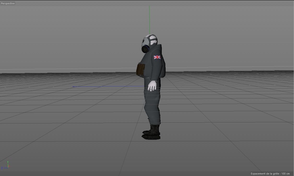 SAS CSGO SKIN free 3D model | CGTrader