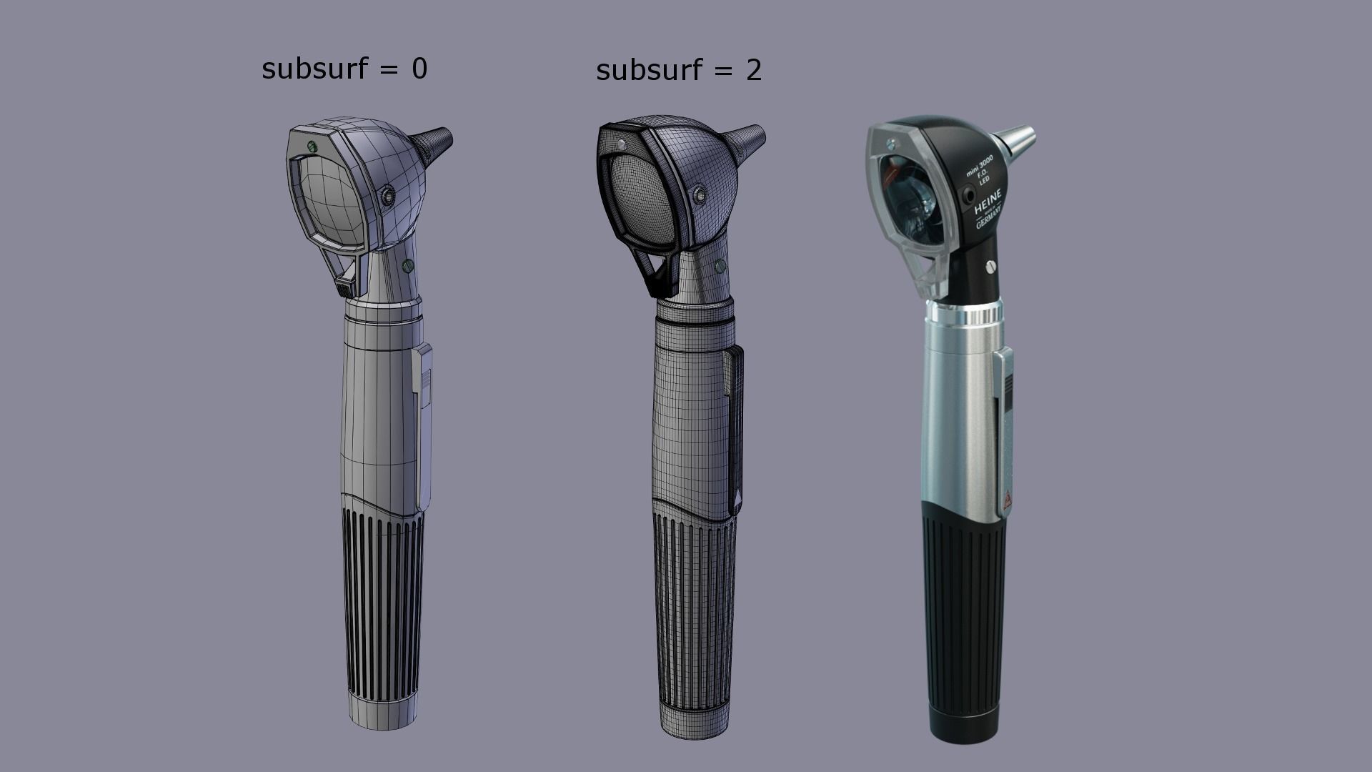  Otoscope HEINE  3D model_7