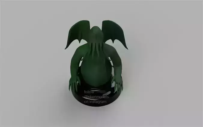 Cthulhu Figure 3D print model