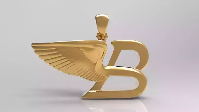 Bentley Logo Bentley Pandet 3D print model
