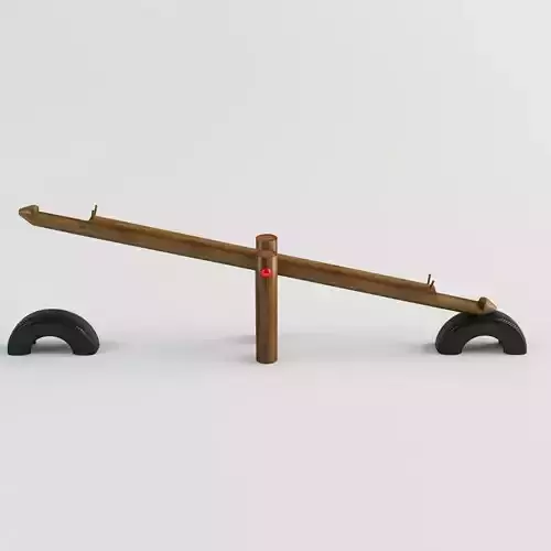 Seesaw giraffe