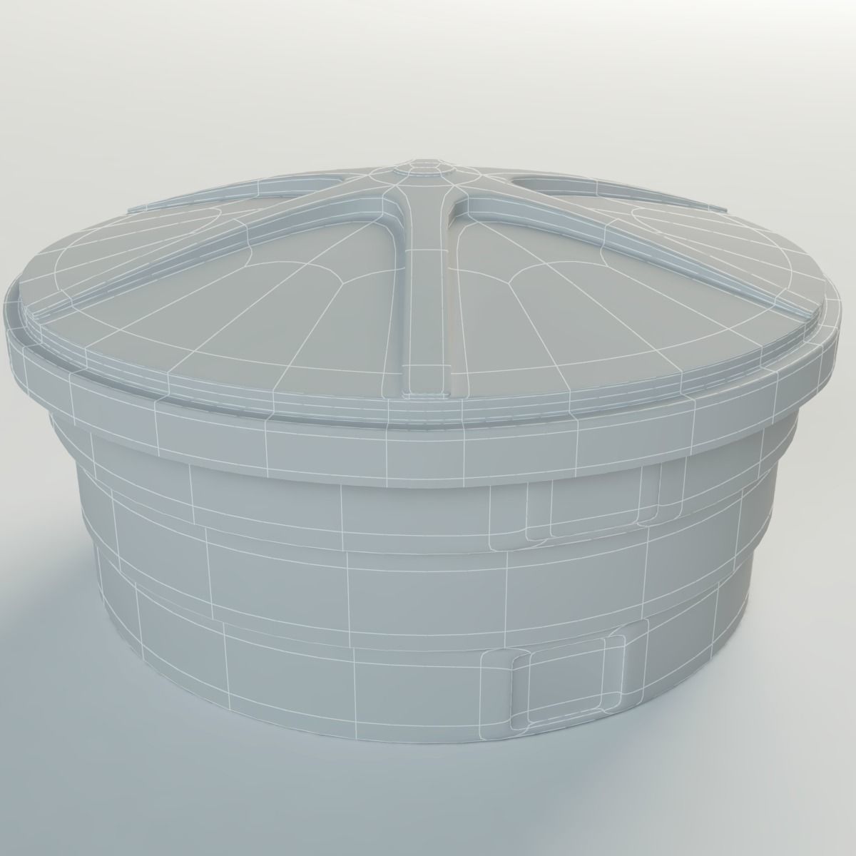 Water tank 3D model_6