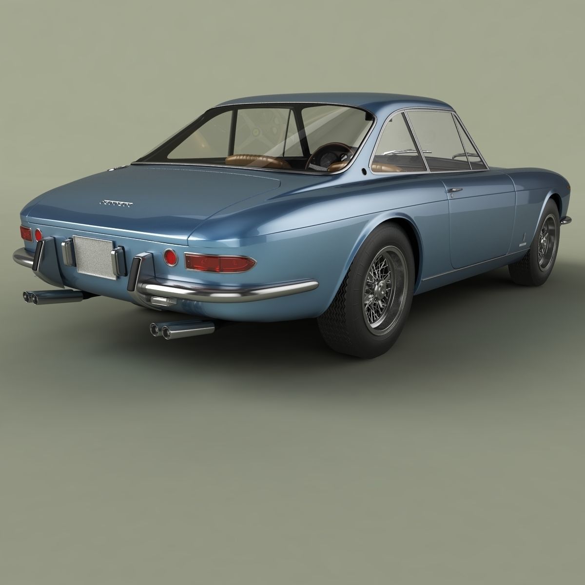Ferrari 365 GTC 3D model_2