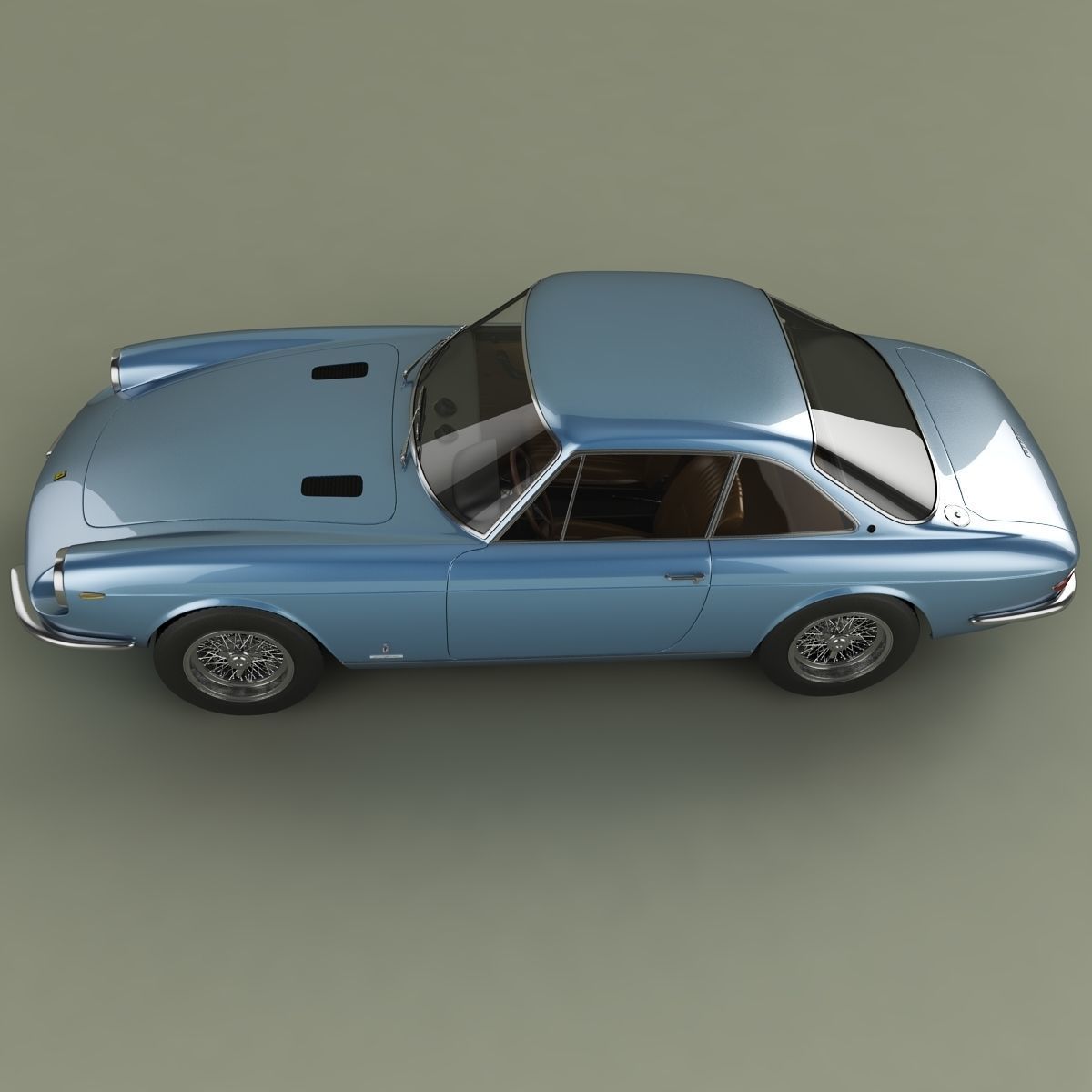 Ferrari 365 GTC 3D model_6