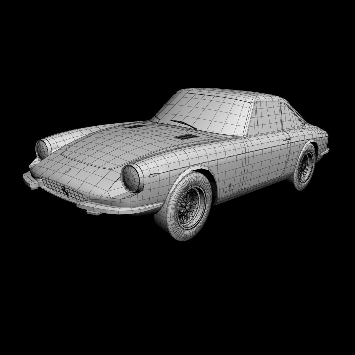 Ferrari 365 GTC 3D model_12