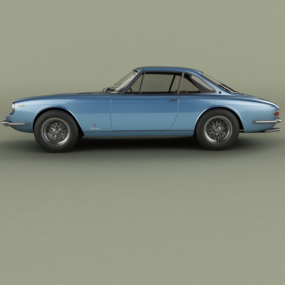 Ferrari 365 GTC 3D model_1