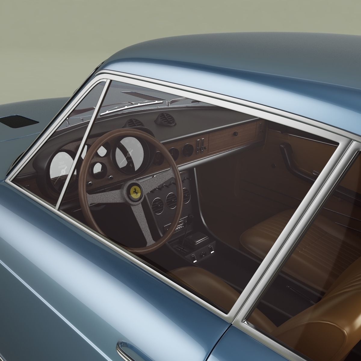 Ferrari 365 GTC 3D model_8