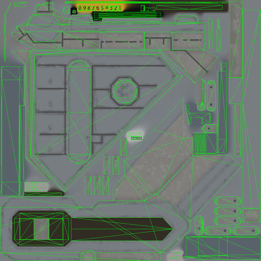 EGCC Terminal 3 Low-poly 3D model_19