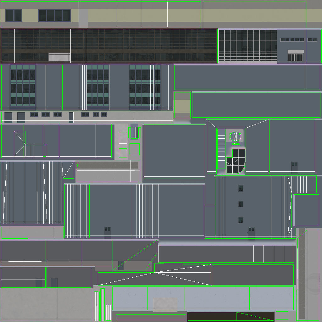 EGCC Terminal 3 Low-poly 3D model_18