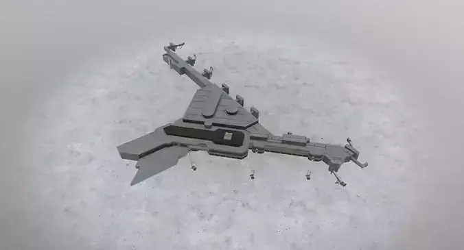 EGCC Terminal 3 Low-poly 3D model