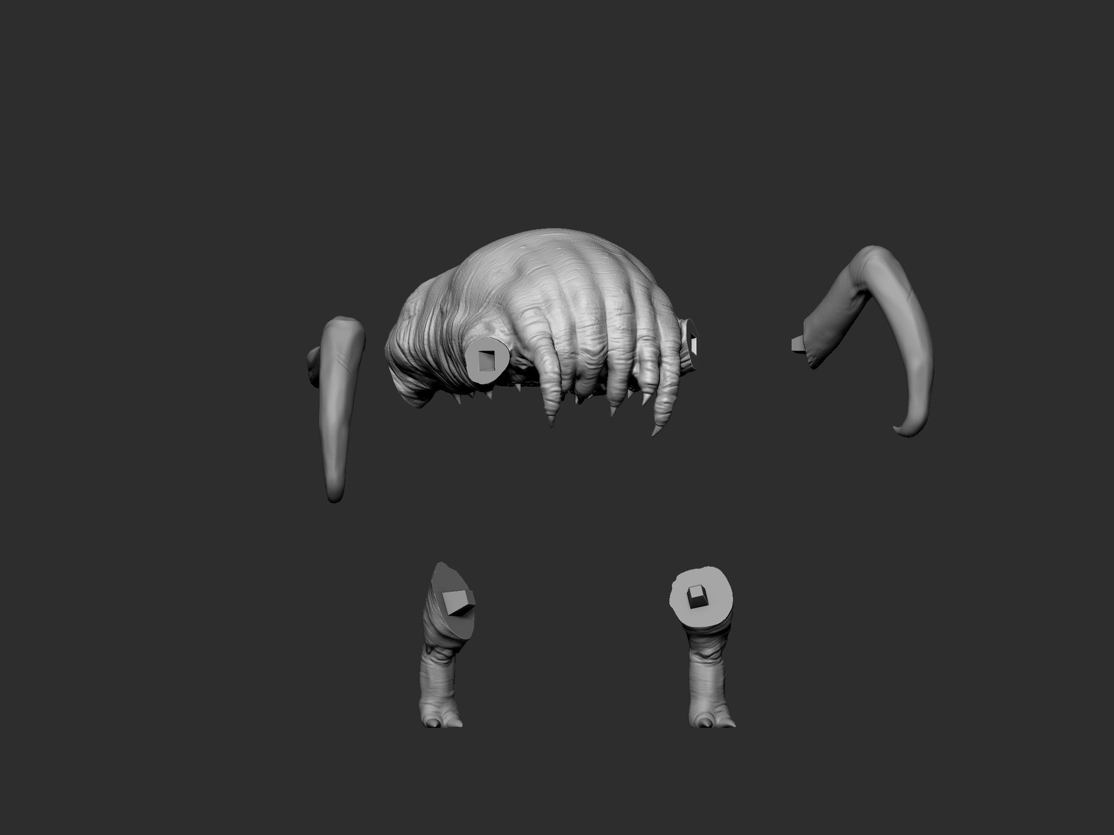Headcrab - Half-Life - STL - 3D print model_10