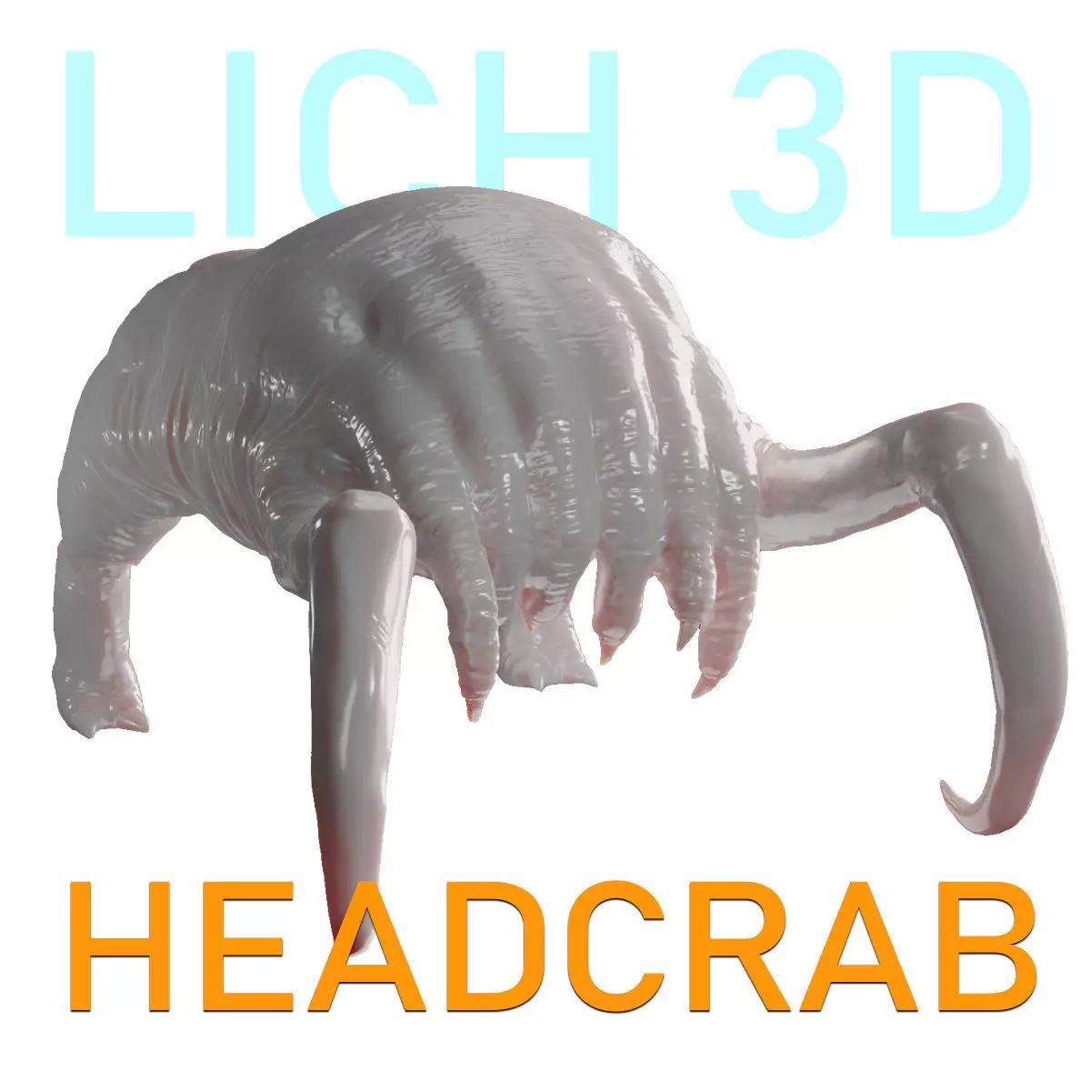 Headcrab - Half-Life - STL - 3D print model_0